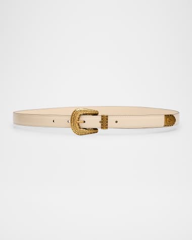 White Women's Designer Belts | Neiman Marcus