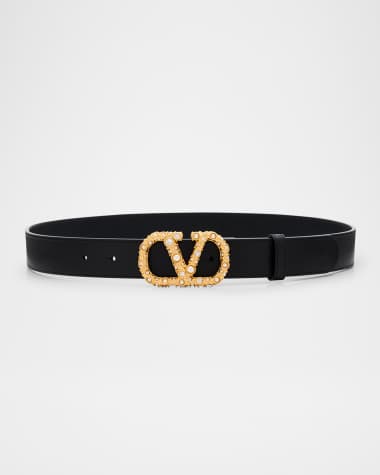 ベルト VALENTINO GARAVANI Woman Belt Black 7W2T0SM7IYR 0NO Valentino Garavani Black Leather Belt | italist