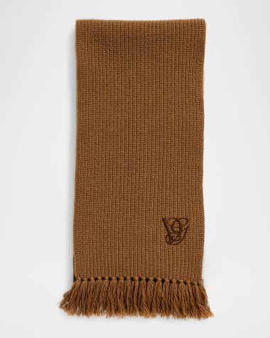 Valentino Garavani Rib Knit Scarf