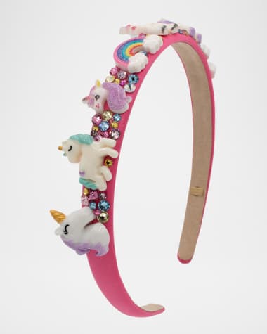 Bari Lynn Girl's Unicorn Headband