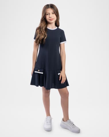 Zoe Girl's Noelle Drop-Waist Dress, Size 7-16