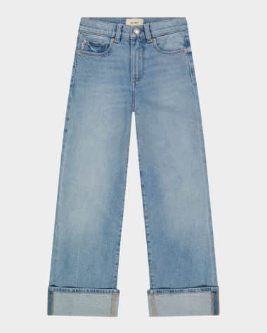 DL1961 Girl's Lily Wide Leg Jeans, Size 7-16