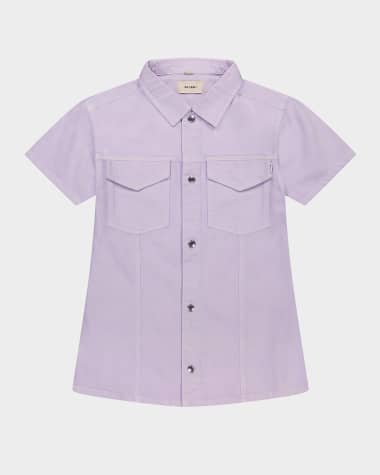 DL1961 Girl's Manning Button Front Dress, Size S-L