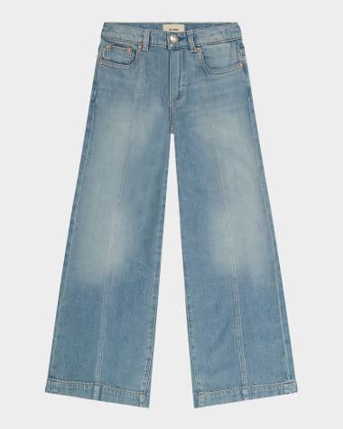 DL1961 Girl's Nini Wide Leg Jeans, Size 7-16