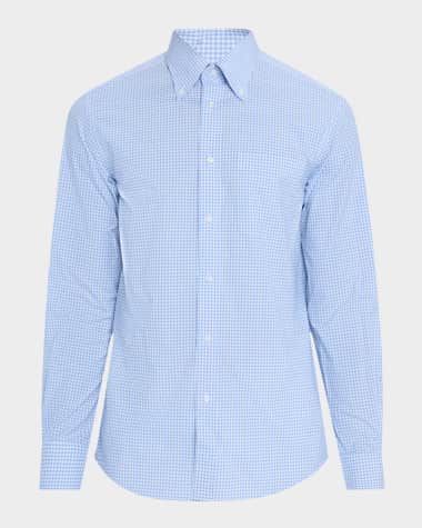Ralph Lauren Purple Label Men's Gingham Sport Shirt