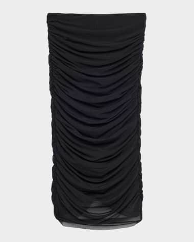 Alice + Olivia Kennah Ruched Skirt