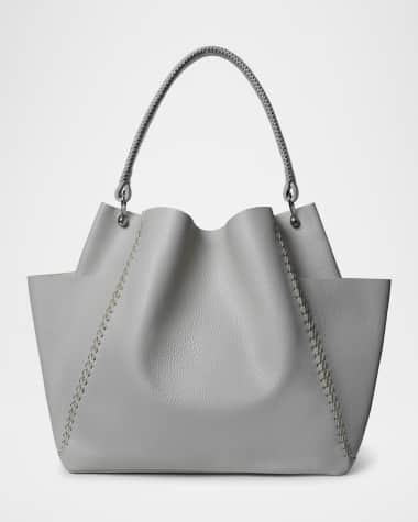Callista Grained Leather Shoulder Bag