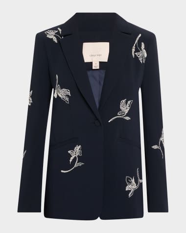 Cinq a Sept Karlie Falling Lillies Blazer