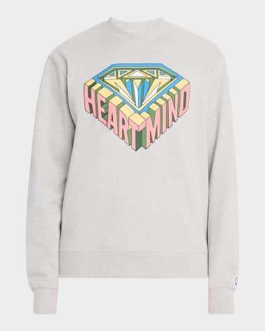 Billionaire Boys Club Men's 3D HeartMind Graphic Sweatshirt