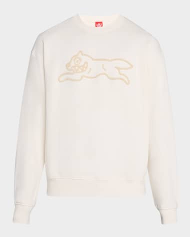 ICECREAM Men's Tone Running Dog Sweatshirt