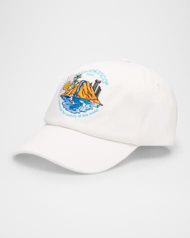 CASABLANCA Men's Oasis Embroidered Baseball Cap