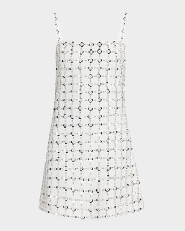 SIMKHAI Ziva Sleeveless Embellished Mini Dress