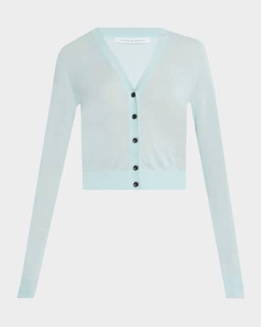 MARIA MCMANUS V-Neck Shrunken Cashmere Cardigan