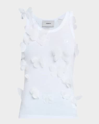 Coperni Butterfly Logo Tank Top