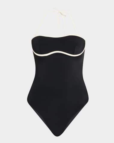Onia Thea Halter One-Piece Swimsuit