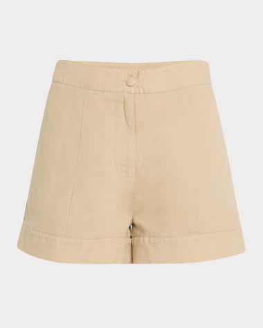 Onia Air Linen Trouser Shorts