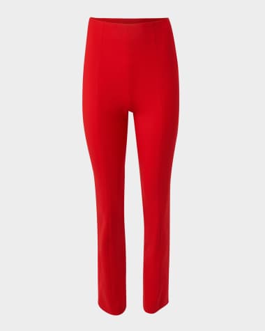 Carolina Herrera Emille Slim-Leg Ankle Pants