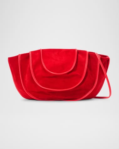 STAUD Wells Suede Bag
