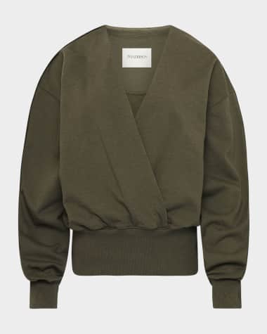 JW Anderson Rounded Wrap Sweatshirt