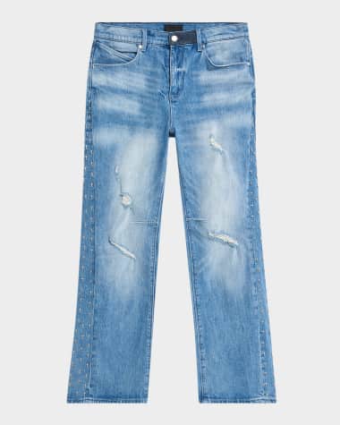 RTA Men's Zed Cross Panel Jeans