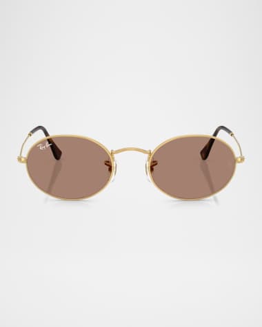 Ray-Ban Metal Oval Sunglasses