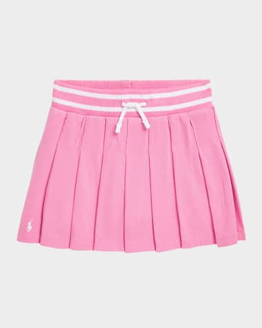 Ralph Lauren Childrenswear Girl's Pleated Tennis Skort, Size 2-6X