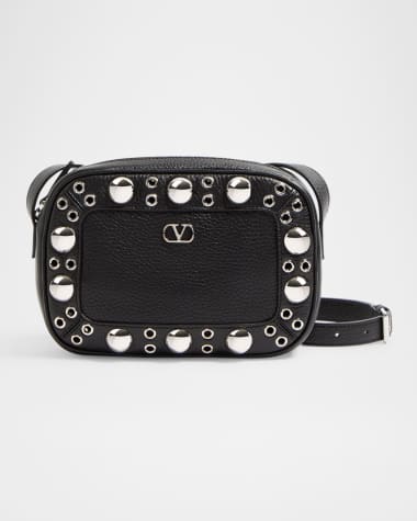 Valentino Garavani Men's Nellcôte Leather Crossbody Bag