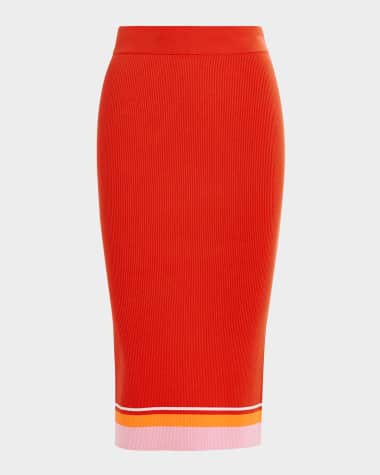 Essentiel Antwerp Hashion Ribbed Pencil Skirt