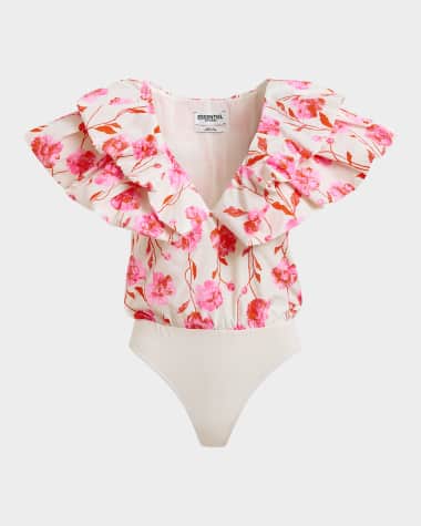 Essentiel Antwerp Hillary Voluminous Ruffle Bodysuit