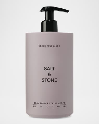 Salt & Stone Black Rose & Oud Body Lotion, 15 oz.