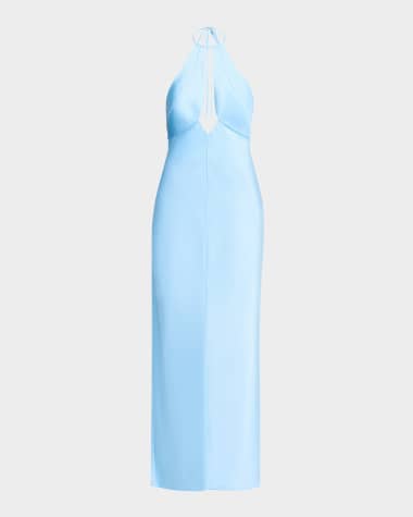 Significant Other Becca Cut-Out Halter Dress