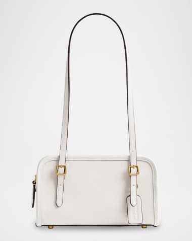Coach Swing 20 Crinkle Patent Leather Shoulder Bag