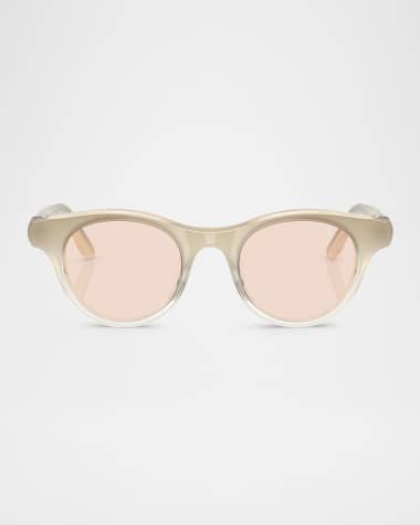 Brunello Cucinelli BC4016S Acetate Round Sunglasses