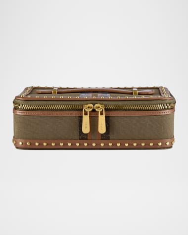 WOLF Ida Travel Zip Jewelry Case