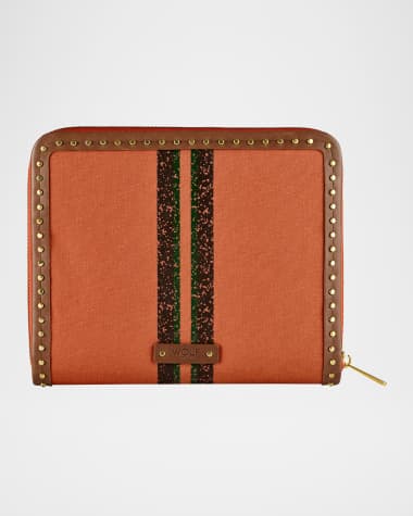 WOLF Ida Travel Zip Jewelry Portfolio