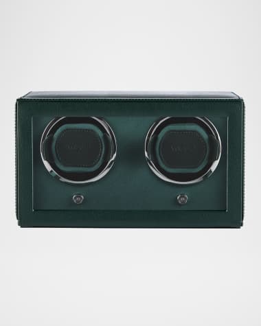 WOLF Cub Double Watch Winder with Cover