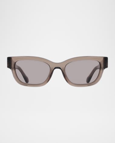 Ferragamo Gancino Rectangle Acetate Sunglasses