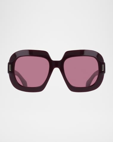 Ferragamo Butterfly Rayon Blend Sunglasses