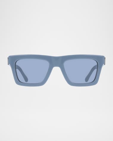 Ferragamo Men's Acetate Square Sunglasses