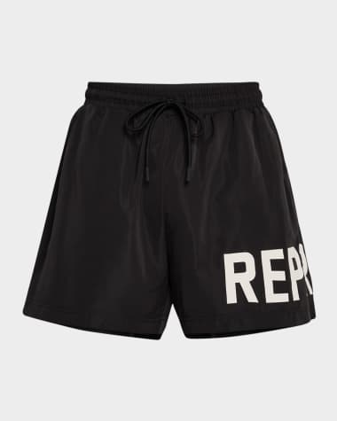 REPRESENT Men's Logo Lettering Swim Shorts