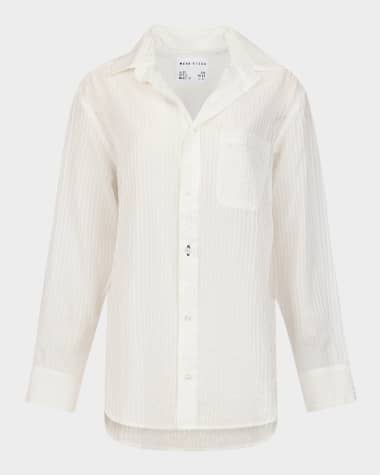 slim fit dress slacks Slim Fit Button Up Women's Tall Shirt in White 16 / Tall / White main image 1