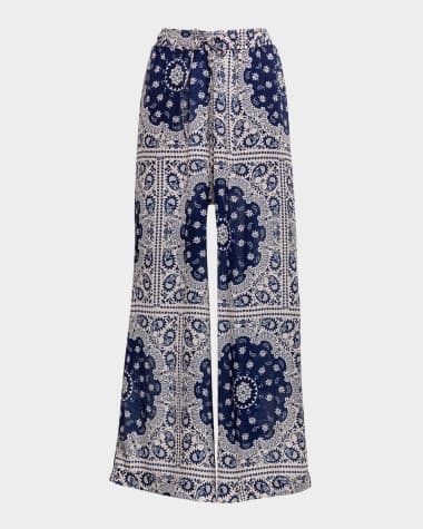 Agua Bendita Winter Atma Wide-Leg Pants