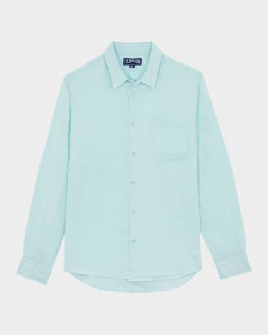 Vilebrequin Men's Linen Sport Shirt