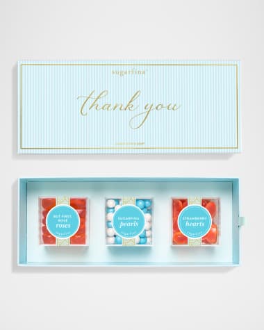 Sugarfina Thank You 3-Piece Candy Bento Box