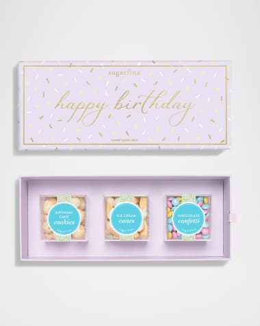 Sugarfina Happy Birthday 3-PIece Candy Bento