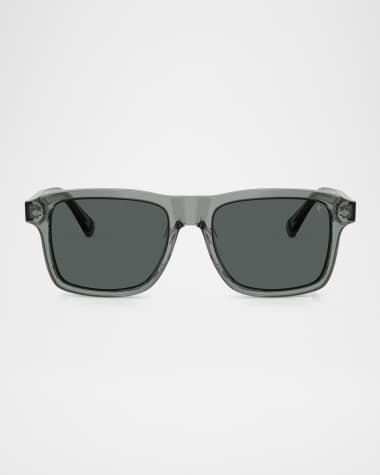 Brunello Cucinelli Men's BC4014S Rectangular Sunglasses