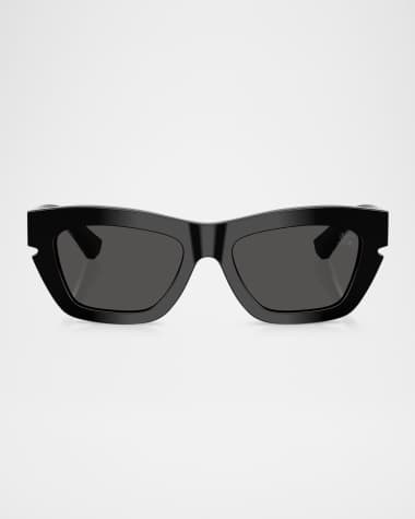 Burberry BE4454F Acetate Cat Eye Sunglasses