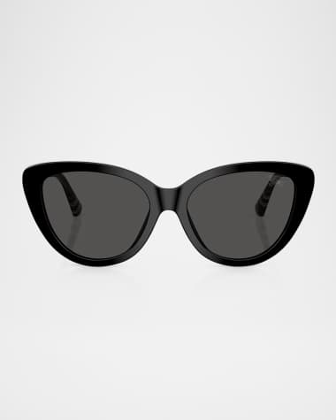 Burberry BE4457F Cat Eye Acetate Sunglasses