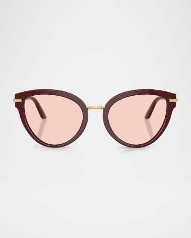 Dolce&Gabbana DG4492 Butterfly Acetate Sunglasses