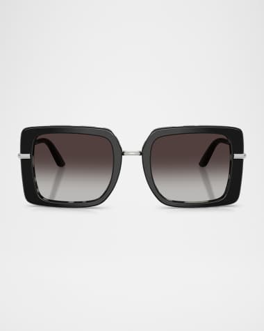 Dolce&Gabbana DG4491 Square Acetate Sunglasses